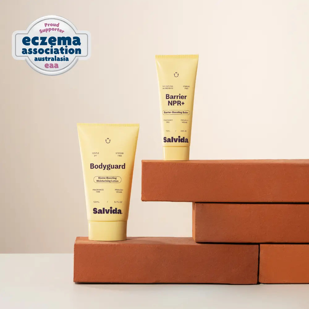 Salvida Rebuild Your Barrier Bundle with Bodyguard lotion 150mL and Barrier NPR+ balm 75mL