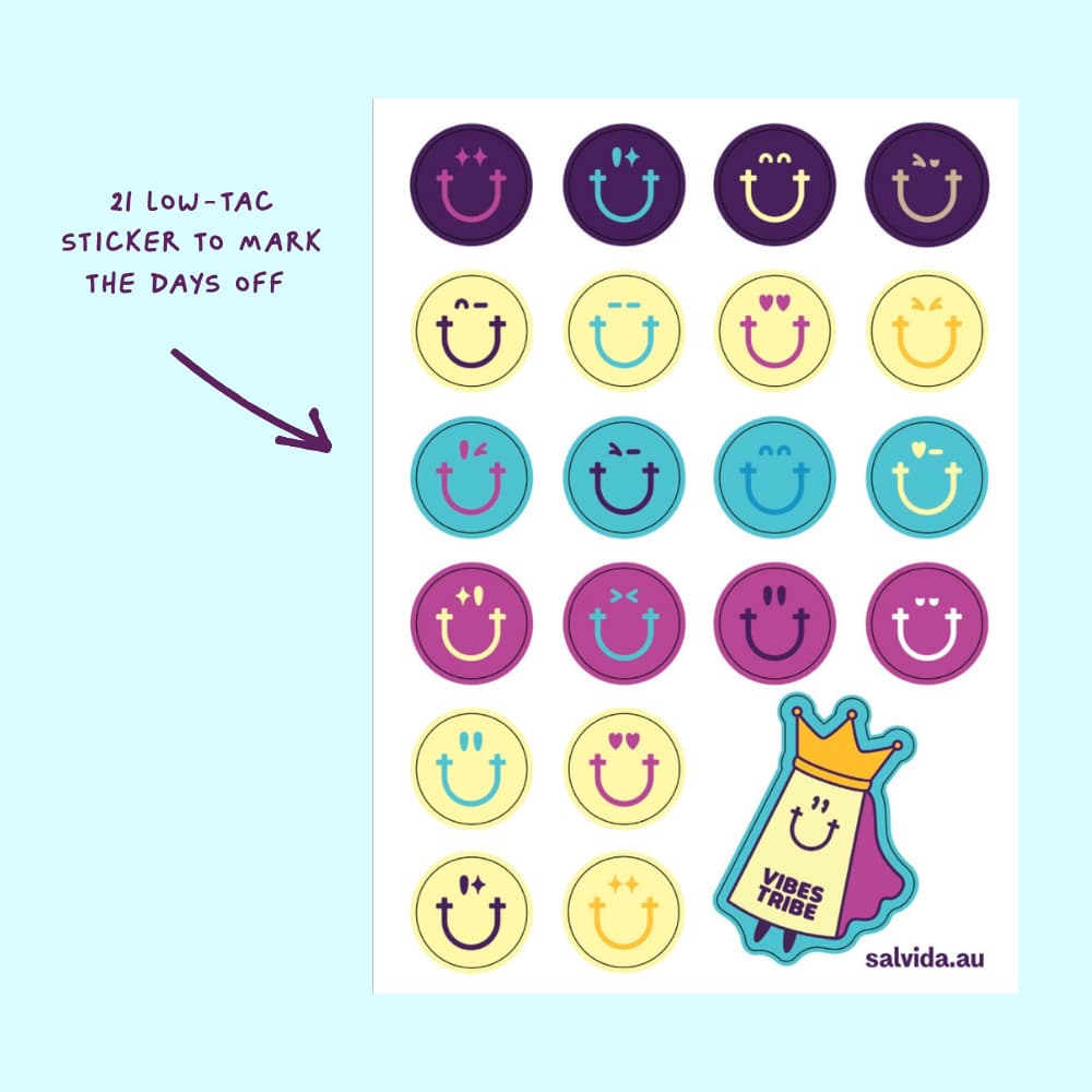 Salvida Vibes Tribe Reward Chart